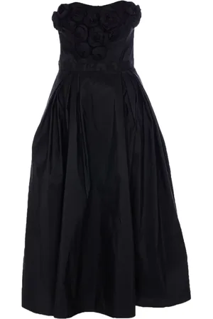 Elisabetta Franchi Kleid mit Blumenapplikation