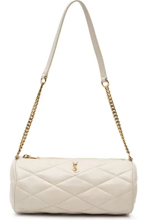 Saint Laurent 2022 mini Sade Tube Schultertasche aus gestepptem Lammleder