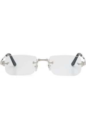 Cartier Brille mit eckigem Gestell