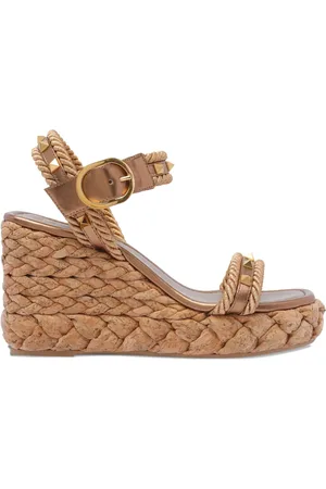 VALENTINO GARAVANI Sandalen aus Leder 100mm