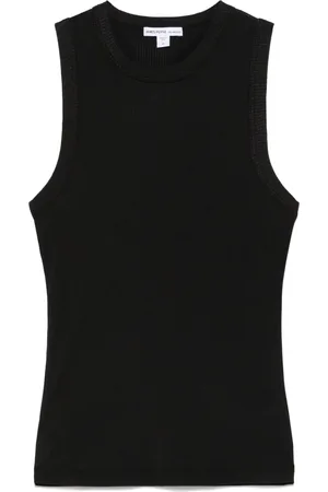 James Perse Geripptes Tanktop