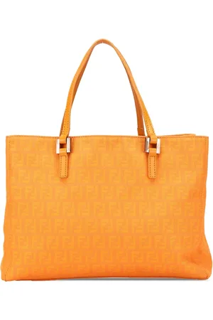 Fendi 2000-2010 Zucchino Canvas Tote Bag