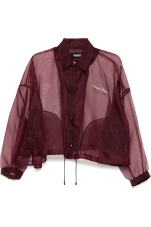 UNDERCOVER Jacke mit Logo-Stickerei