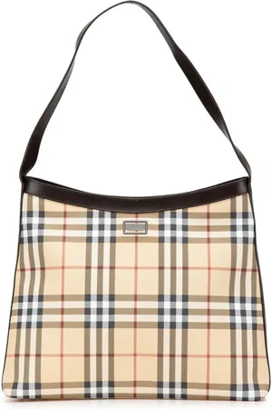 Burberry 2000-2017 Schultertasche aus House Check-Canvsa