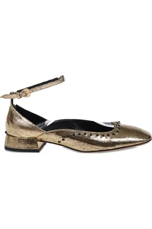 A.BOCCA Pumps im Metallic-Look