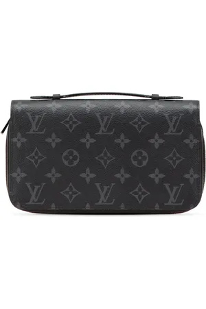LOUIS VUITTON 2017 langes Monogram Eclipse Zippy XL Portemonnaie