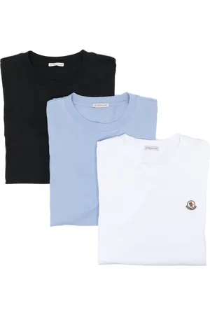 Moncler T-Shirts mit Logo (3er-Set)