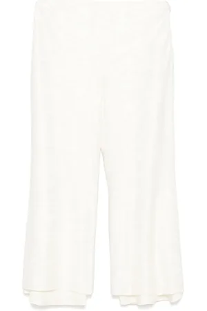 Jil Sander Hose aus Blumenjacquard