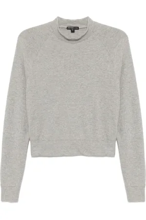 James Perse French Terry Cropped-T-Shirt