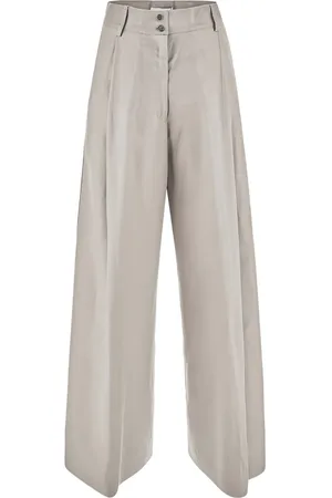 GENTRYPORTOFINO Hose mit weitem Bein