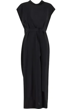 GENTRYPORTOFINO Maxikleid mit Gürtel