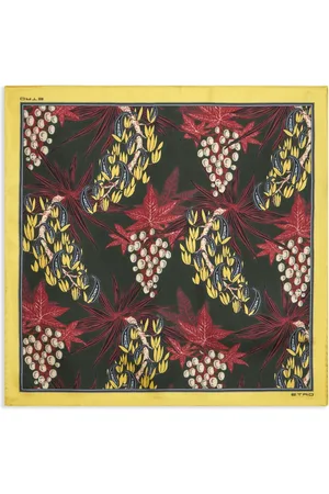 Etro Einstecktuch aus Seide mit Print