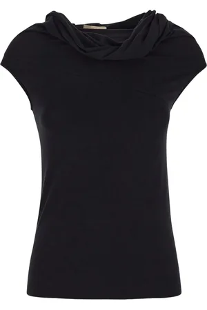 GENTRYPORTOFINO T-Shirt mit Raffung
