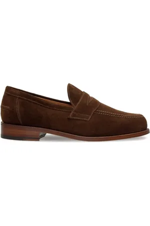 Sanders Penny-Loafer aus Wildleder