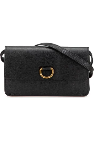 Burberry 2000-2017 Hayes D Ring Umhängetasche aus Leder