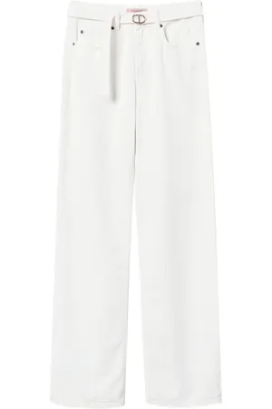 Twin-Set Jeans mit weitem Bein
