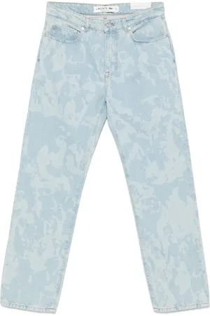Lacoste Jeans mit abstraktem Print