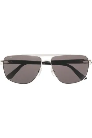 Cartier Getönte Pilotenbrille