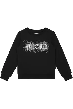 Philipp Plein Strass Gothic Plein Sweatshirt