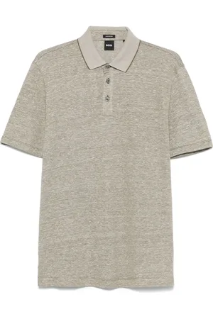 HUGO BOSS Meliertes Poloshirt