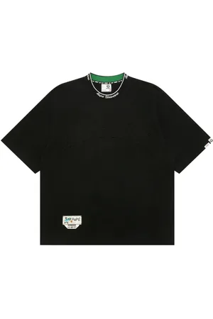 A Bathing Ape T-Shirt mit Logo-Stickerei