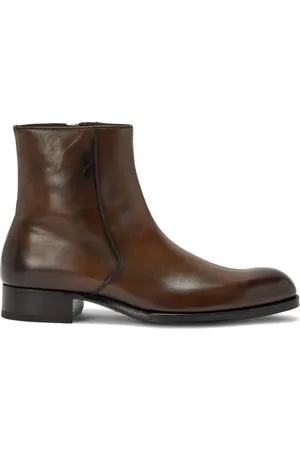 Tom Ford Knöchelhohe Lederstiefel