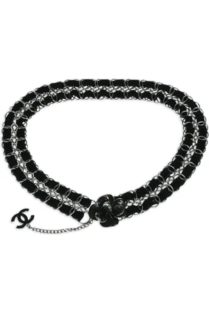 CHANEL 2006 Camellia Kettengürtel
