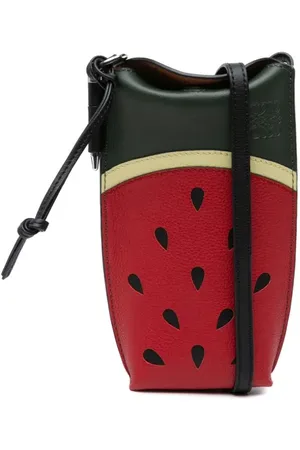 Loewe 2021 Paulas Ibiza Watermelon Gate Pocket Umhängetasche