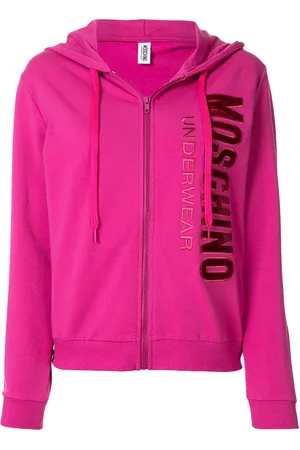 Moschino Bestickte Kapuzenjacke