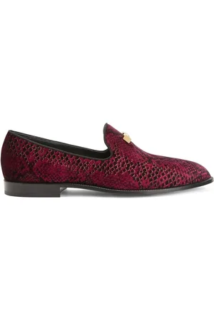 Giuseppe Zanotti Jareth Loafer mit Schlangen-Optik