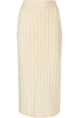 Jil Sander Gerippter Strickrock