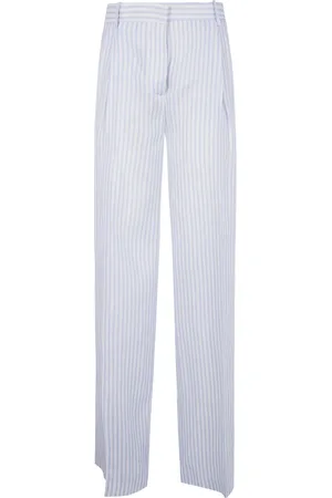 SEMICOUTURE Leinenhose mit geradem Bein