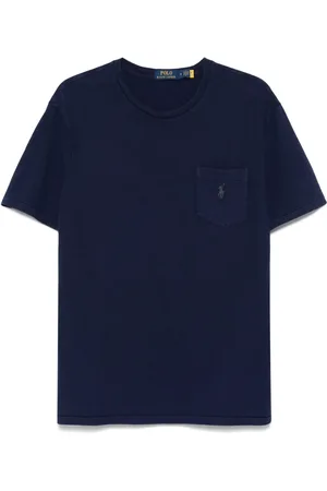 Ralph Lauren T-Shirt mit Polo Pony-Stickerei
