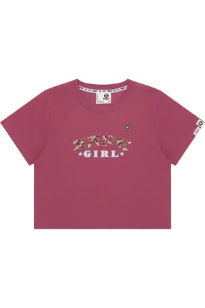 A Bathing Ape T-Shirt mit grafischem Stern-Print