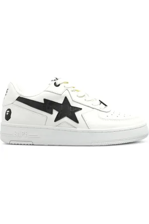 A Bathing Ape Sneakers aus Leder