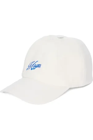 Msgm Baseballkappe mit Logo-Stickerei