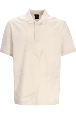 HUGO BOSS Paris Poloshirt mit Blumenmuster