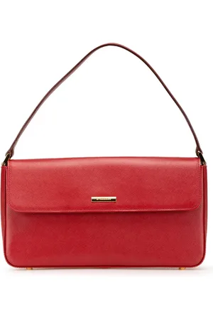 Burberry 2000-2017 Schultertasche aus Leder