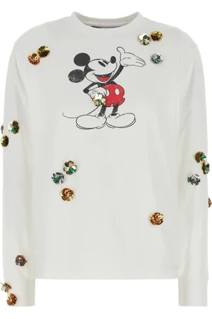 COPERNI X Disney Langarmshirt mit Micky-Maus-Verzierung