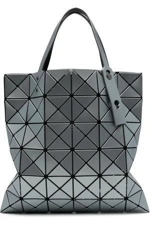 Issey Miyake Handtasche mit geometrischen Einsätzen