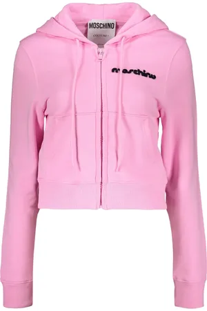 Moschino Kapuzenjacke mit Reißverschluss