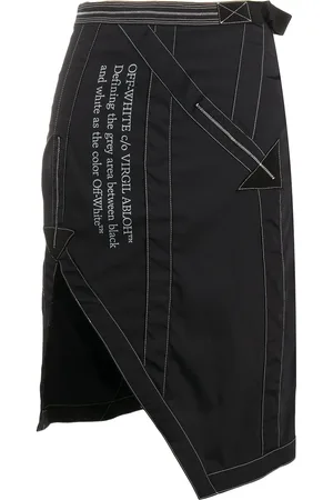 OFF-WHITE Asymmetrischer Rock