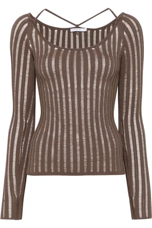 Patrizia Pepe Geripptes Top