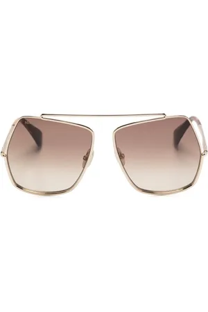 Max Mara Sonnenbrille mit Oversized-Gestell
