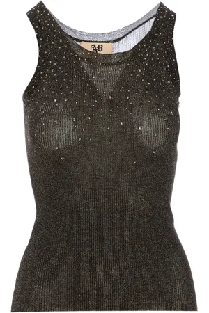 ANIYE BY Oberteil im Metallic-Look
