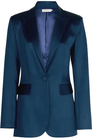 Silvia Tcherassi Rebeca Blazer mit aufgestickten Blumen