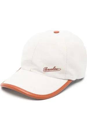 Borsalino Baseballkappe mit Logo-Stickerei