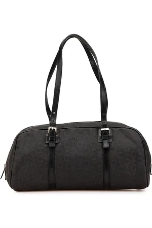 Céline 2000 C Macadam Handtasche aus Canvas