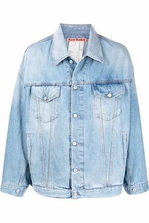 Acne Studios Jeansjacke mit lockerem Schnitt