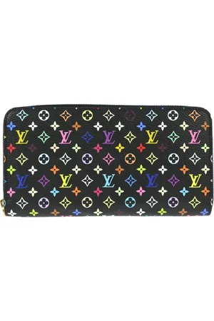 LOUIS VUITTON X Takashi Murakami 2013 Monogram Portemonnaie aus mehrfarbigem Canvas